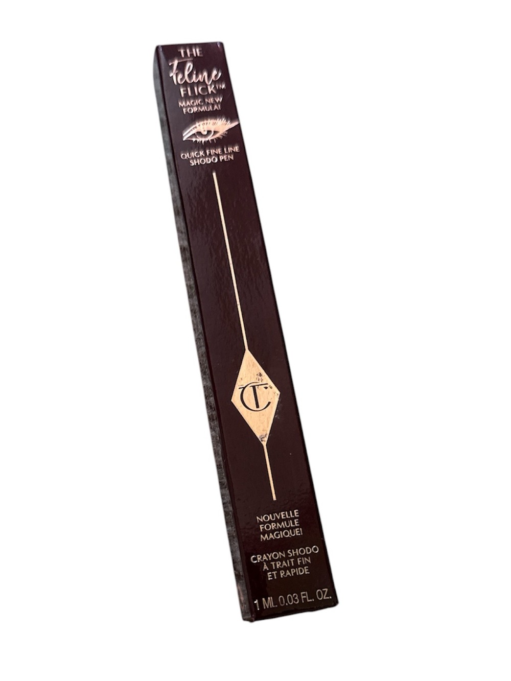 Charlotte Tilbury Feline Flick Liquid Eyeliner — Panther Black NIB